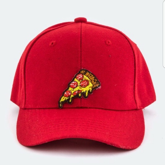 Lana Bean Jewels Accessories - Red fashion pizza hat